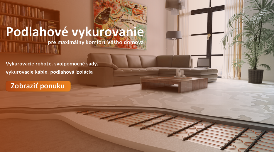 Podlahové vykurovanie banner