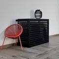Hliníkový kryt DECOClim ALU TMAVOČIERNY