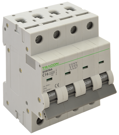 Tracon istič, 4P, charakteristika C, 20A