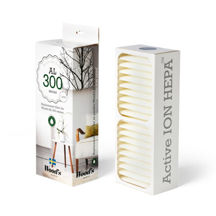 Aktívny ION HEPA filter pre čističku Wood's AL310