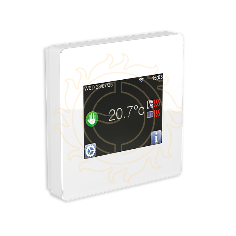 Programovateľný termostat TFT Wifi RF s dotykovým displejom