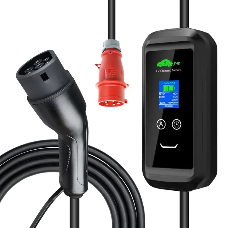 Prenosná nabíjačka Kramach Plus WiFi, 11kW, 3x16A, 5m, Type 2