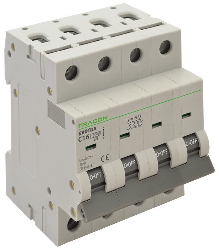Tracon istič, 4P, charakteristika C, 20A