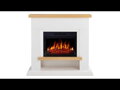 Elektrický krb ArtiFlame Shelford AF23S White